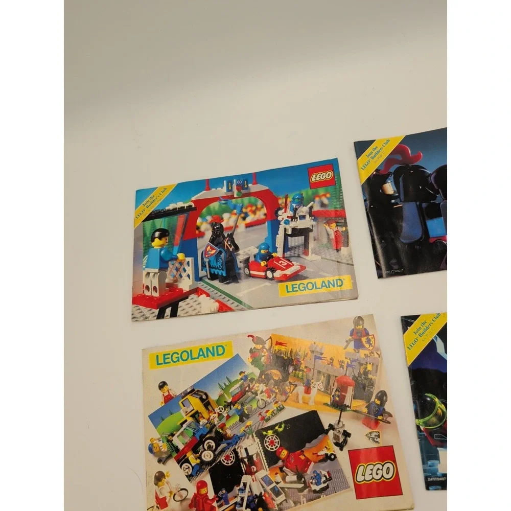 Vintage Lego Small Catalog Lot Of 6 Pirates Racing Ghost Haunted
